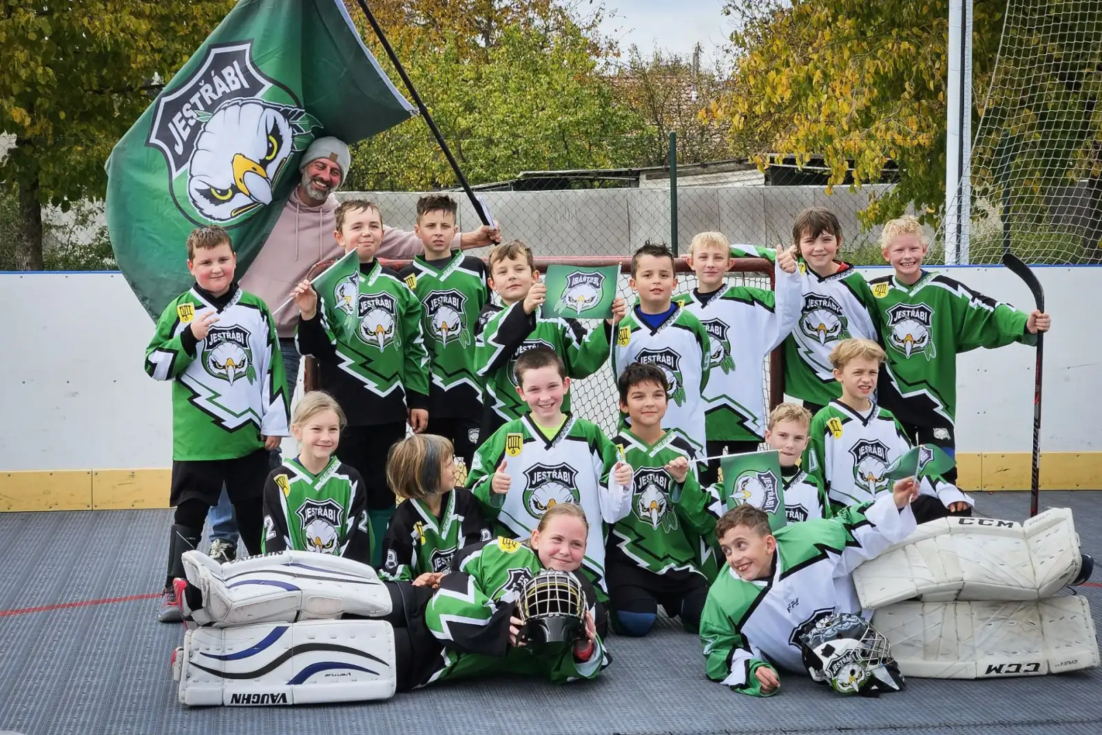 Připravky předvedly parádní hokejbal