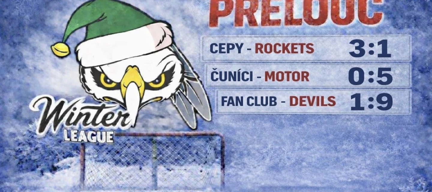 Základní část dohrána, v Zimní lize startuje play-off