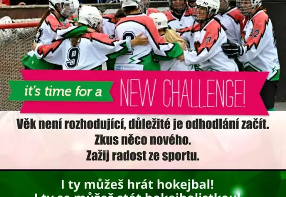 Chceš vyzkoušet hokejbal?