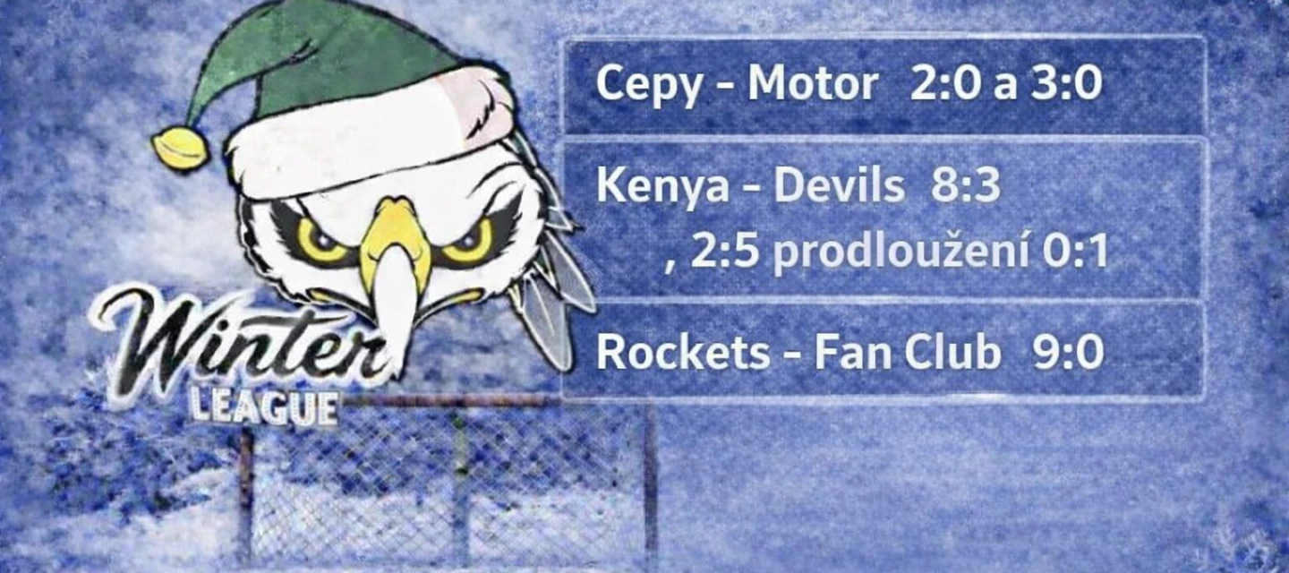 Ve finále Zimní ligy se utkají Devils a Cepy