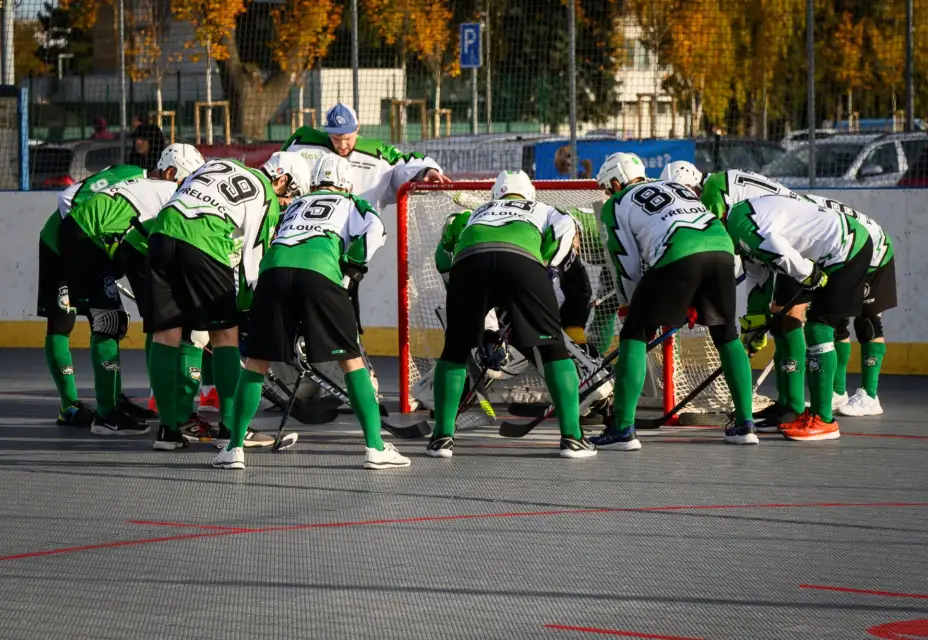 A-tým "Jestřábi vs. Chlumec n.C." 19. 10. 2025